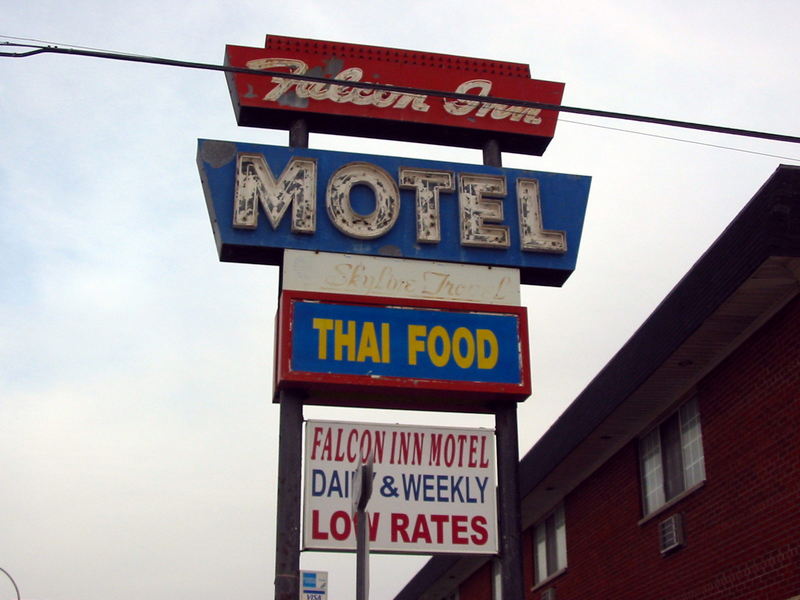 Falcon Inn (Detroit Motel, Moores Motel) - Feb 2003 (newer photo)